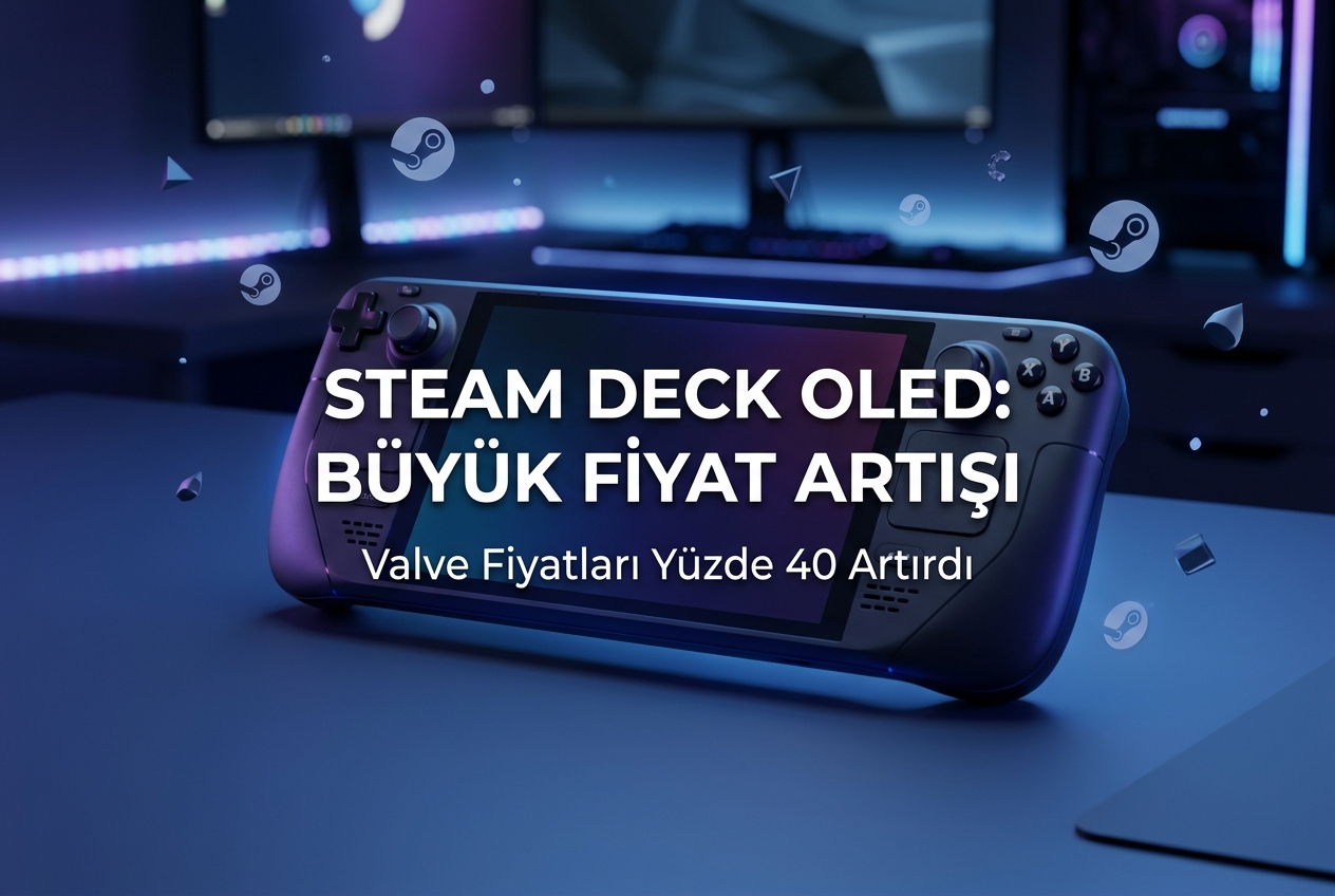 Steam Deck OLED’e Dev Zam: Yeni Fiyatlar, Rakipler ve Bilmeniz Gerekenler