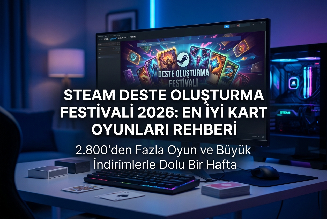 Steam Deste Oluşturma Festivali 2026: En İyi İndirimler ve Kaçırılmaması Gereken Oyunlar