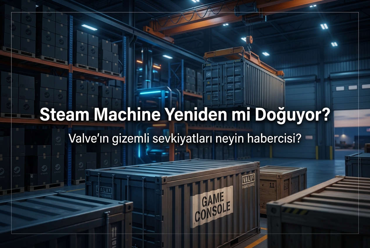 Valve’ın Gizemli Sevkiyatları Ne Anlama Geliyor? Steam Machine Çıkışı Çok Yakın Olabilir