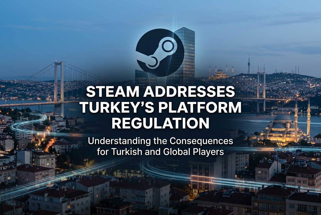 Steam Responds to Turkey’s New Platform Law: What Global Gamers Should Know
