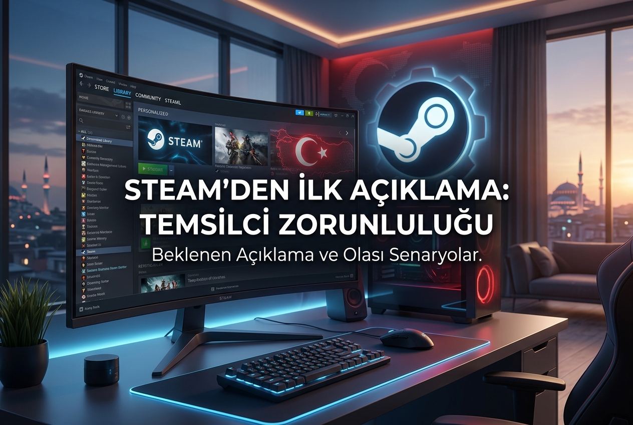 Steam, Türkiye’deki Temsilci Zorunluluğu Hakkında İlk Kez Konuştu: Süreç Ne Aşamada?