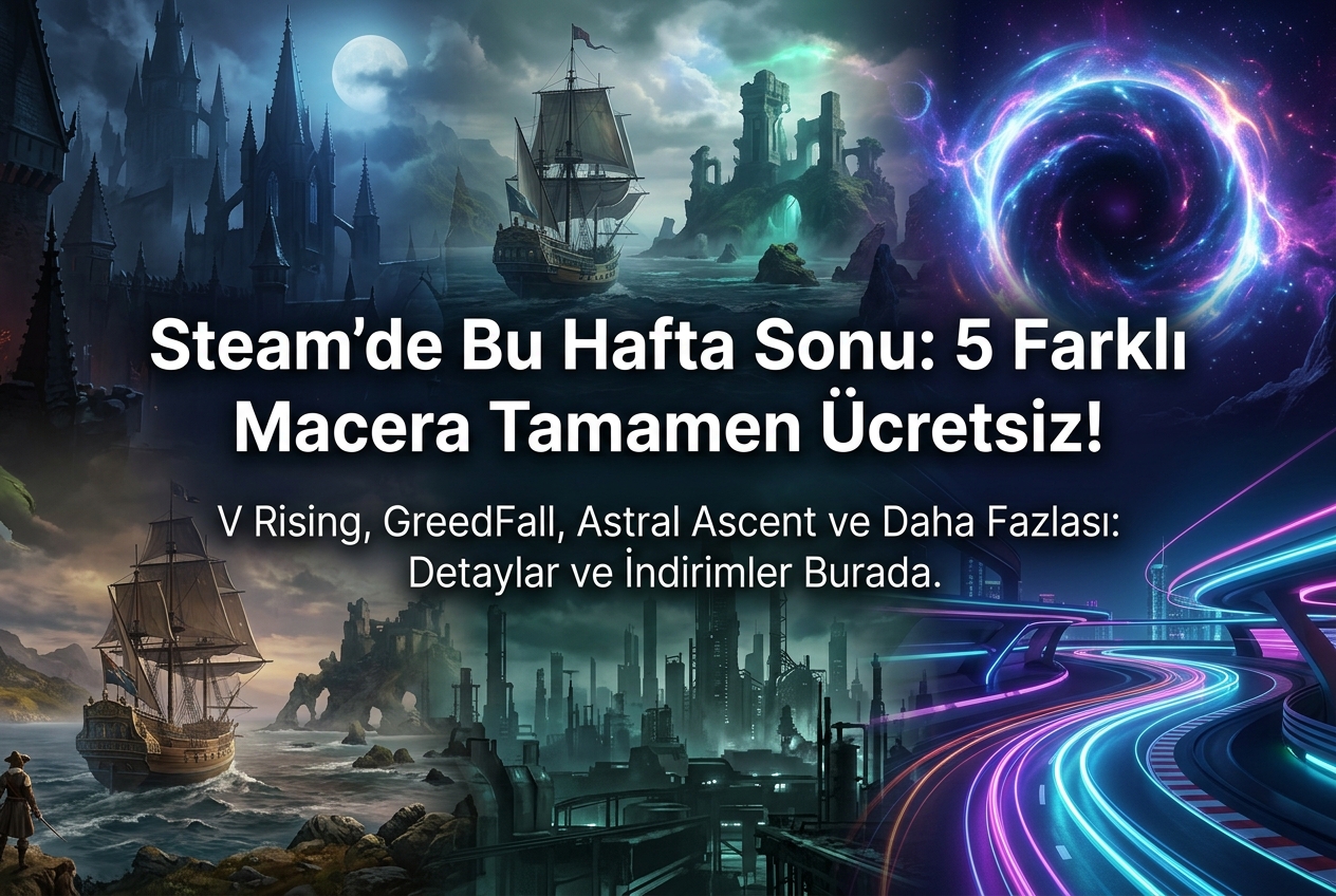 Steam Ücretsiz Hafta Sonu: 15-18 Mayıs’ta Oynayabileceğiniz 5 Oyun ve Detayları