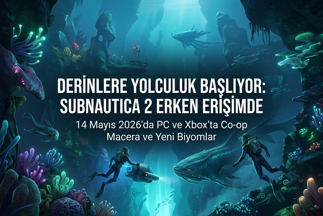 Subnautica 2 Erken Erişim: 14 Mayıs’ta Derinlere Dalış Başlıyor