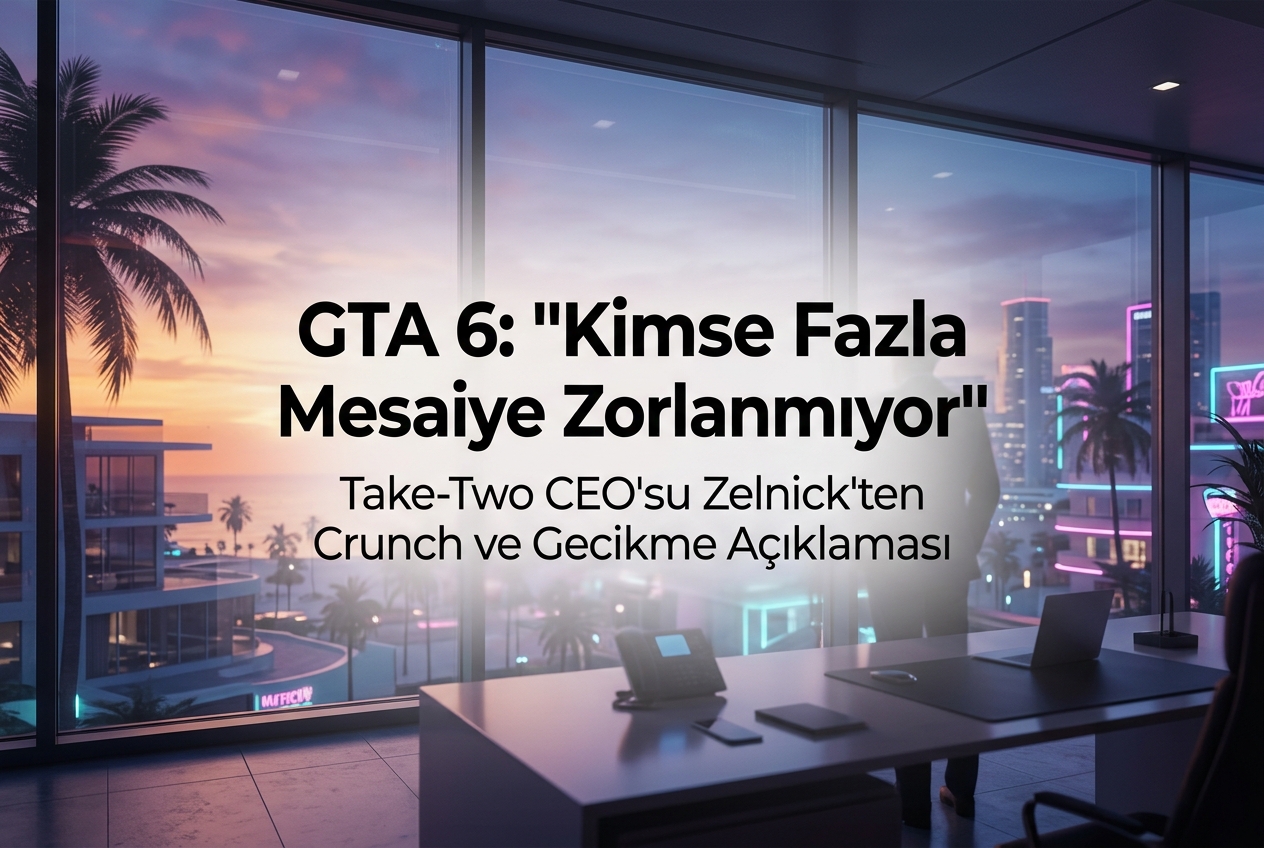 Take-Two CEO’su Zelnick: “GTA 6 İçin Kimseyi Fazla Mesaiye Zorlamıyoruz”