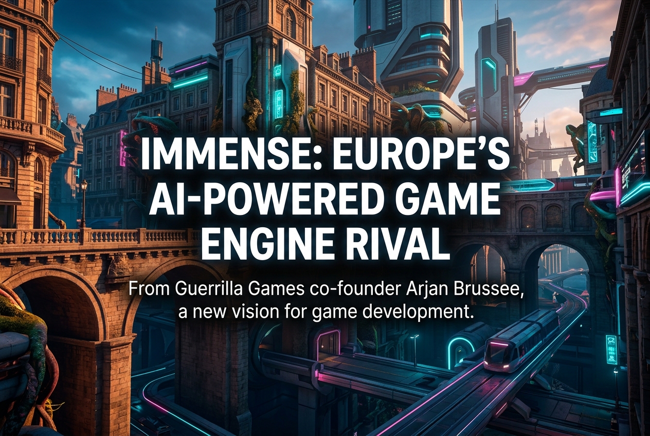 The Immense Engine: A European, AI-First Game Engine Challenging Unreal and Unity