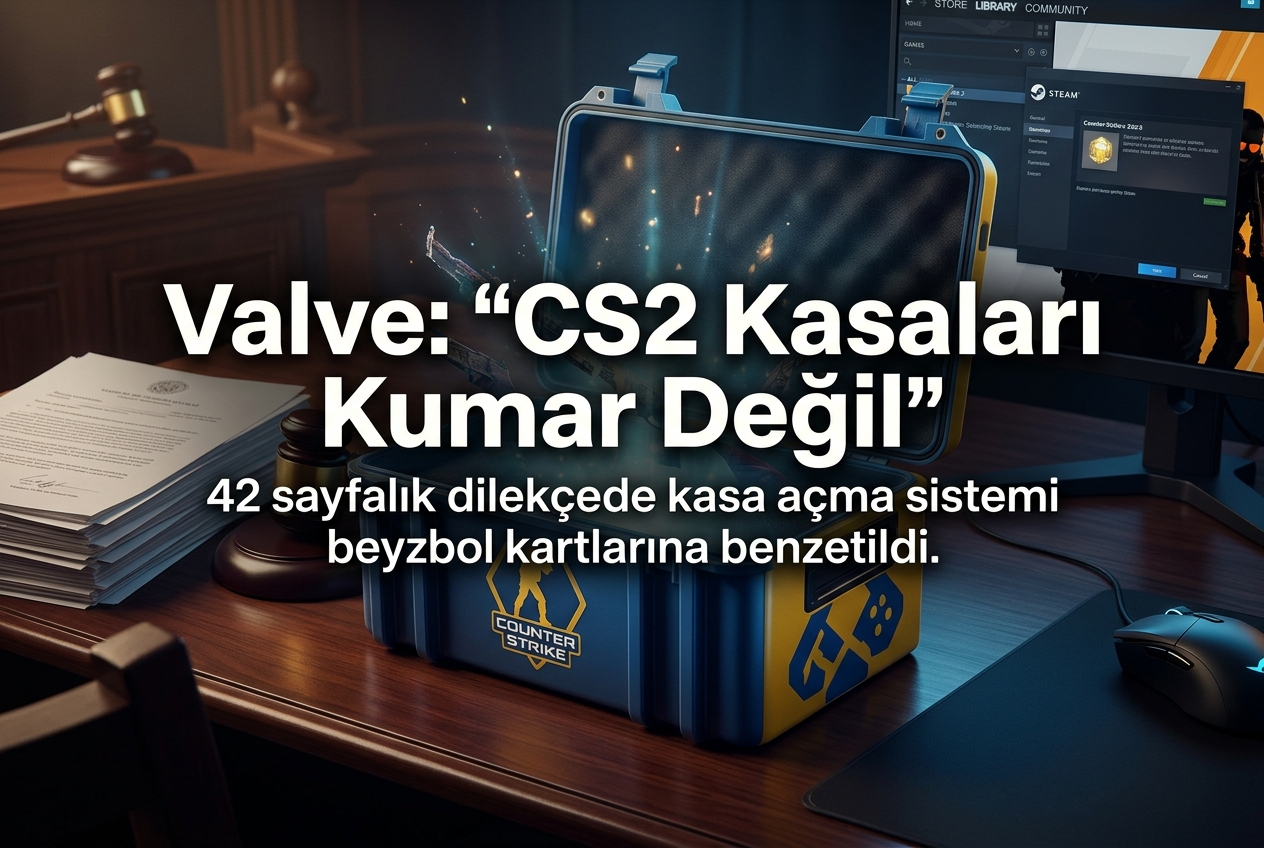 Valve'dan New York Başsavcılığına Yanıt: "Kasa Açmak Kumar Değil, İnsanlar Sürprizleri Sever"