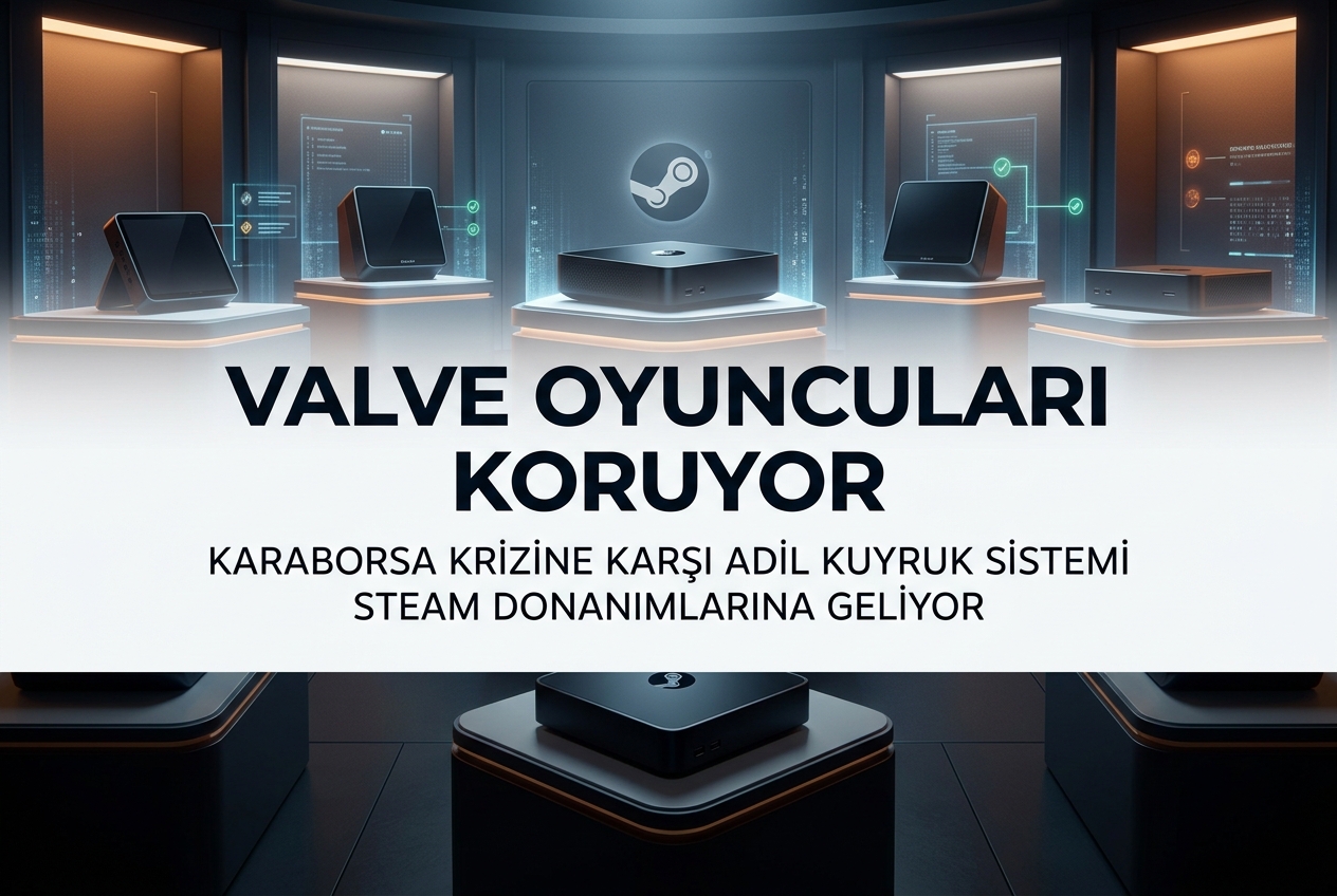 Valve Karaborsacılara Savaş Açtı: Rezervasyon Kuyruğu Sistemi Steam Machine’e de Geliyor