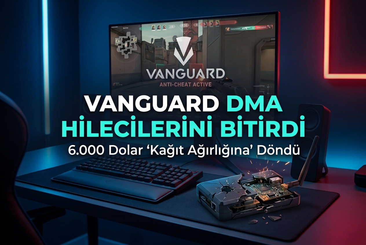 Vanguard Güncellemesi DMA Hilecilerinin Cihazlarını Çöpe Çevirdi: Riot Games Ne Diyor?