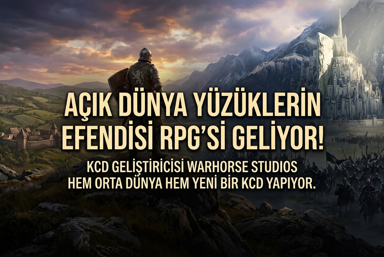 Warhorse Studios Orta Dünya’ya Adım Atıyor: Açık Dünya Yüzüklerin Efendisi RPG’si Resmen Duyuruldu