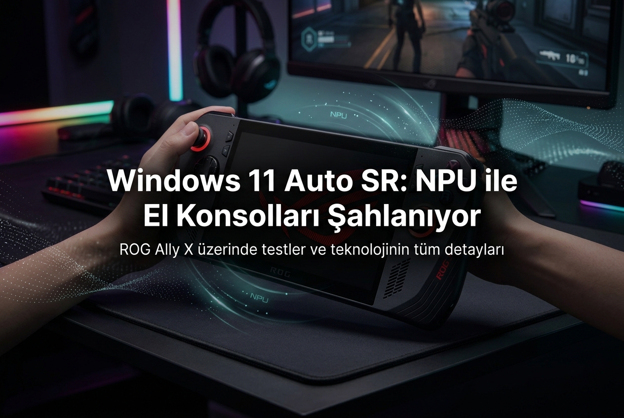 Windows 11 Auto SR: El Konsollarında NPU Destekli Yeni Dönem Başlıyor