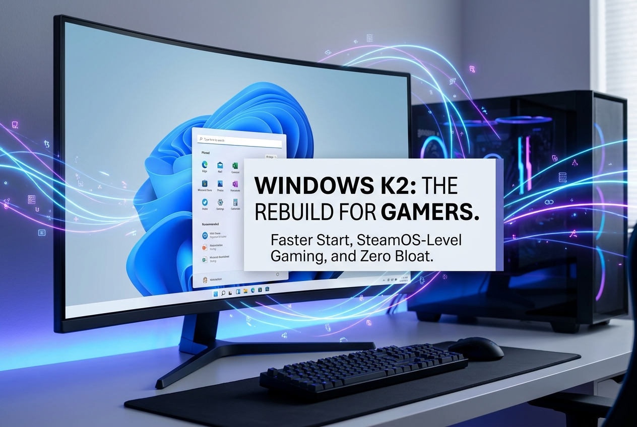 What Is Windows K2? Microsoft’s Plan to Rebuild Windows 11 From the Ground Up