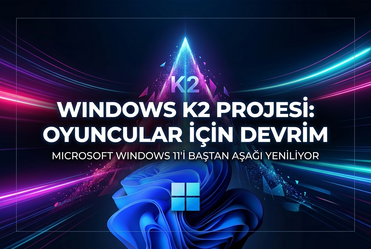 Windows K2 Projesi Nedir? Microsoft’un Windows 11 İçin Büyük Dönüşüm Planı