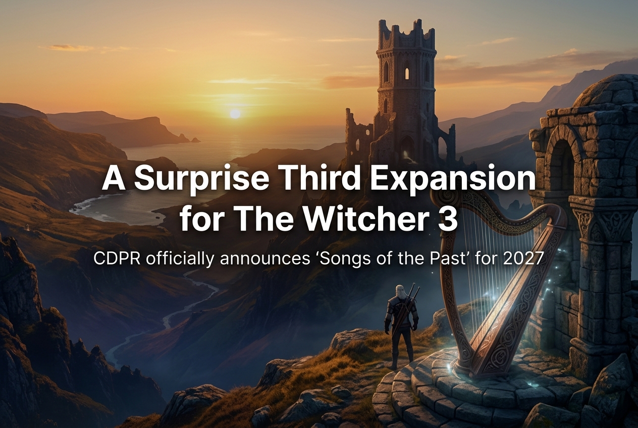 The Witcher 3: Songs of the Past Expansion Officially Announced for 2027