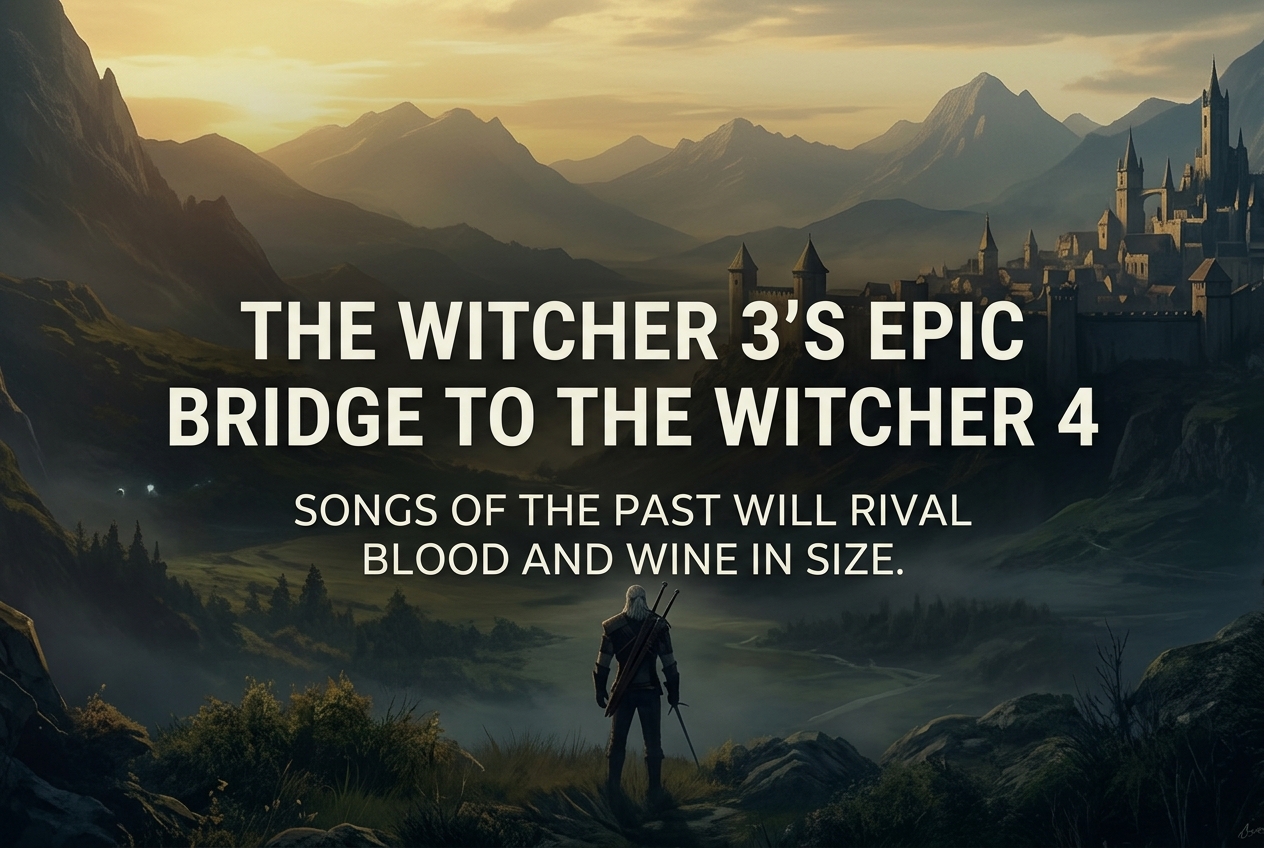 The Witcher 3: Songs of the Past Will Be Massive and Ties Into The Witcher 4