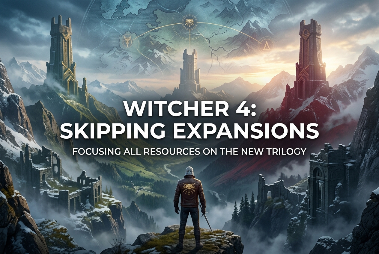 No Expansions for The Witcher 4: Why CDPR Is Skipping DLC for Its New Trilogy
