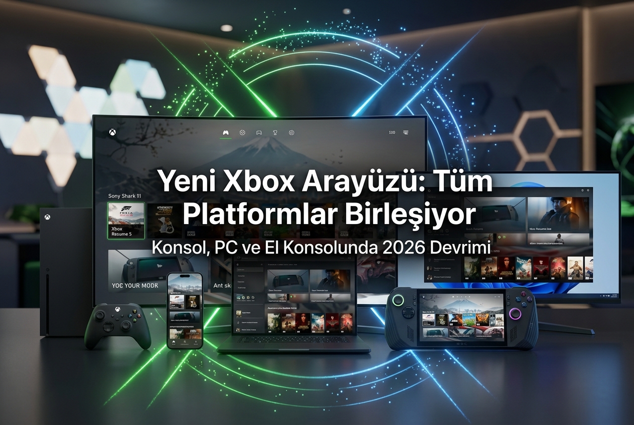 Xbox Arayüzü Baştan Aşağı Değişiyor: Konsol, PC ve Mobilde Yeni Dönem
