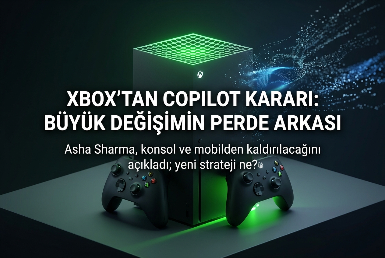 Xbox’tan Copilot Kaldırılıyor: Asha Sharma’nın Yapay Zeka Hamlesinin Perde Arkası