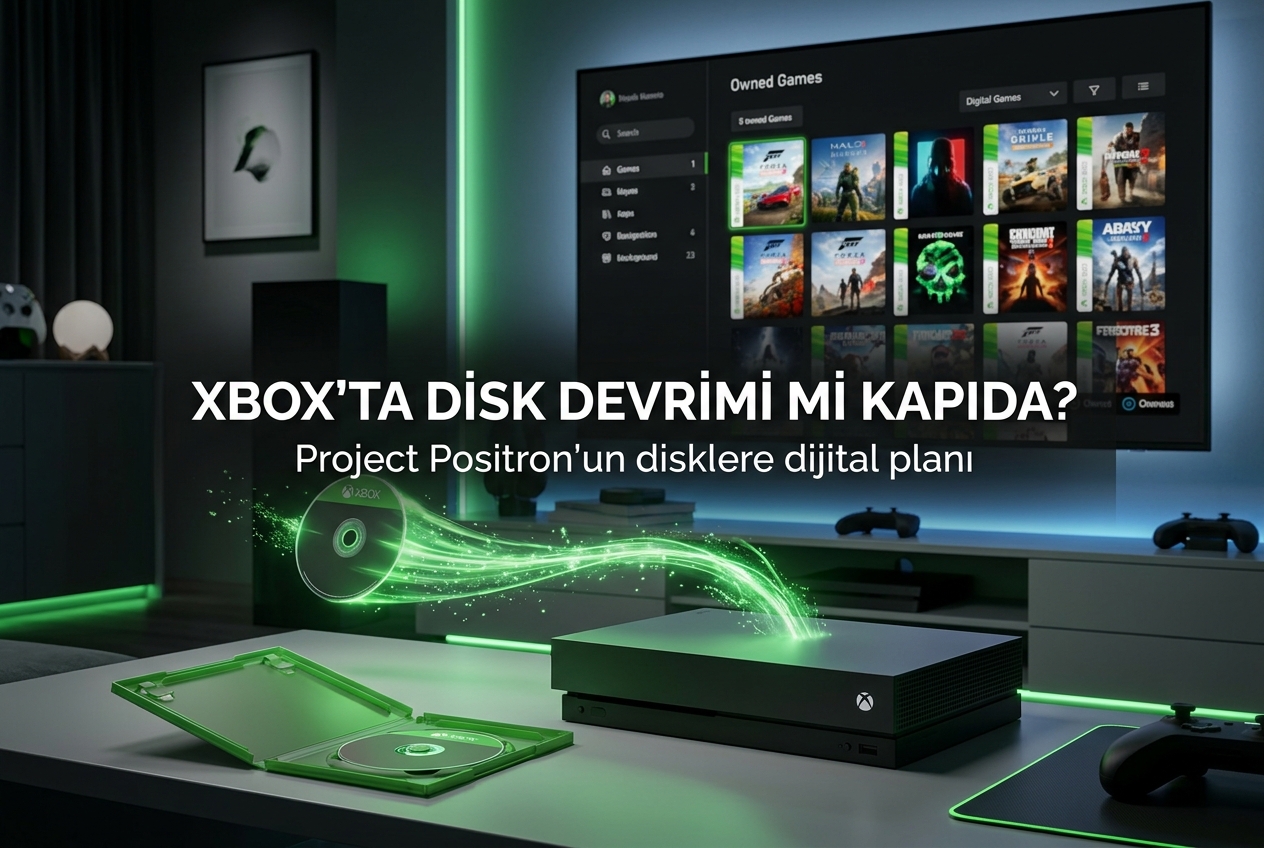 Xbox’ta Fiziksel Oyunlar Dijitale Dönüşüyor: Project Positron Ne Vaat Ediyor?