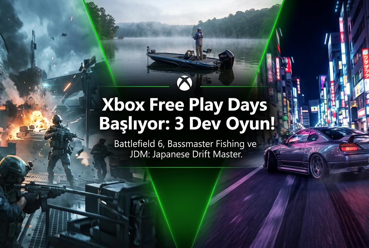 Xbox Free Play Days: Bu Hafta Sonu Ücretsiz Olan 3 Oyun ve Nasıl Oynanır (15-17 Mayıs 2026)