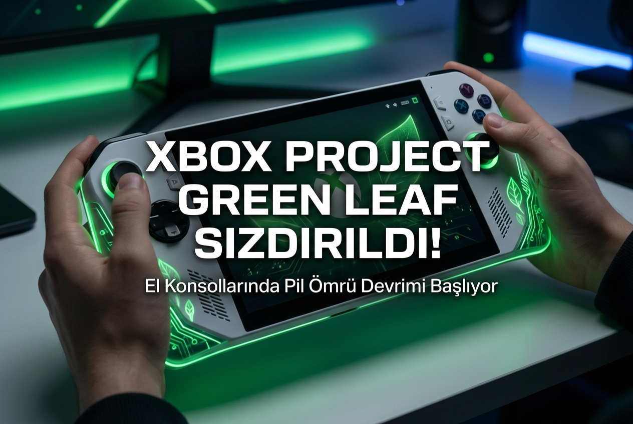 Xbox Project Green Leaf: El Konsollarında Pil Ömrünü %30 Artıracak Teknoloji Sızdırıldı