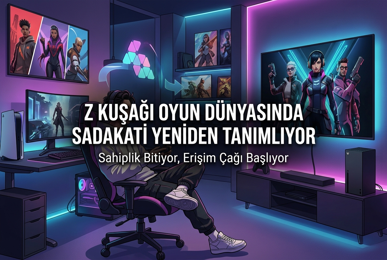 Z Kuşağı Oyun Dünyasında Sadakati Yeniden Tanımlıyor: Sahiplik Bitiyor, Erişim Çağı Başlıyor