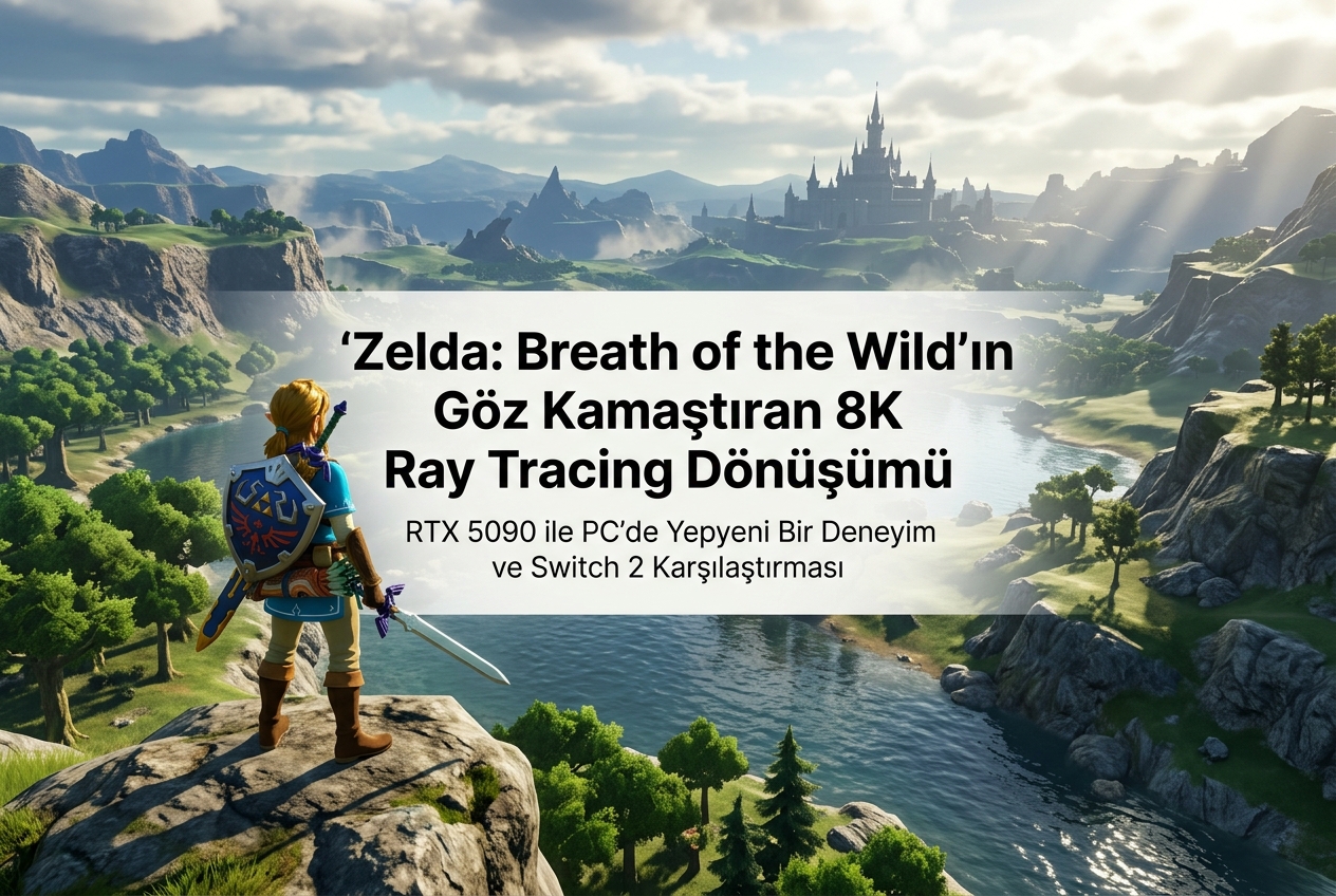 Zelda: Breath of the Wild PC’de 8K Ray Tracing ile Yeniden Doğdu