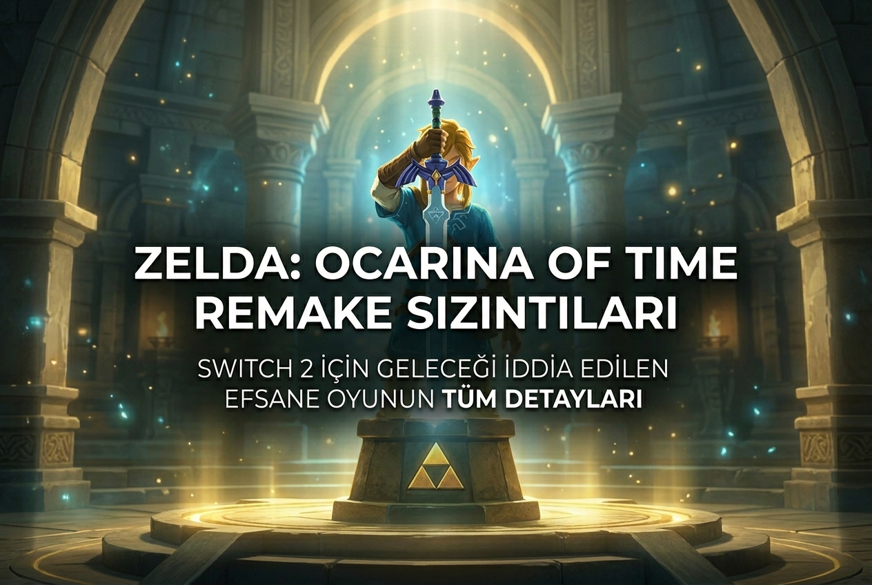 Zelda: Ocarina of Time Remake Switch 2 İçin Geliyor: Tüm Sızıntılar ve Bilinen Detaylar