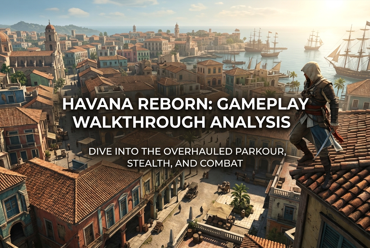AC Black Flag Resynced: What the 8-Minute Havana Gameplay Walkthrough Reveals