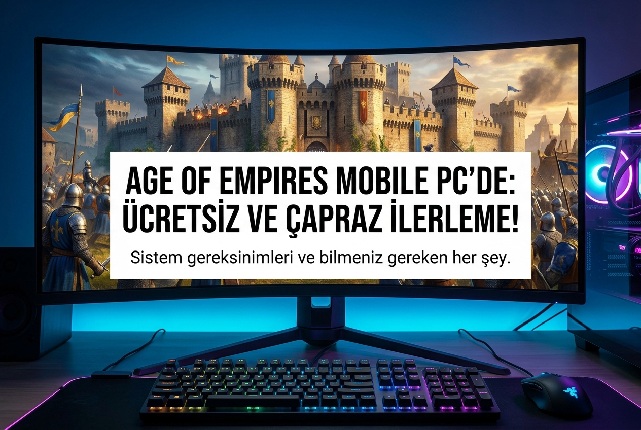 Age of Empires Mobile PC Sürümü Çıktı: Sistem Gereksinimleri, Çapraz İlerleme ve Bilinmesi Gereken Her Şey