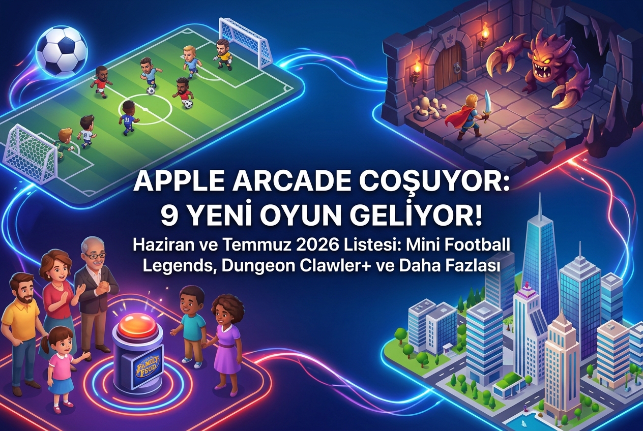 Apple Arcade'e 9 Yeni Oyun Ekleniyor: Haziran ve Temmuz 2026 Tam Listesi