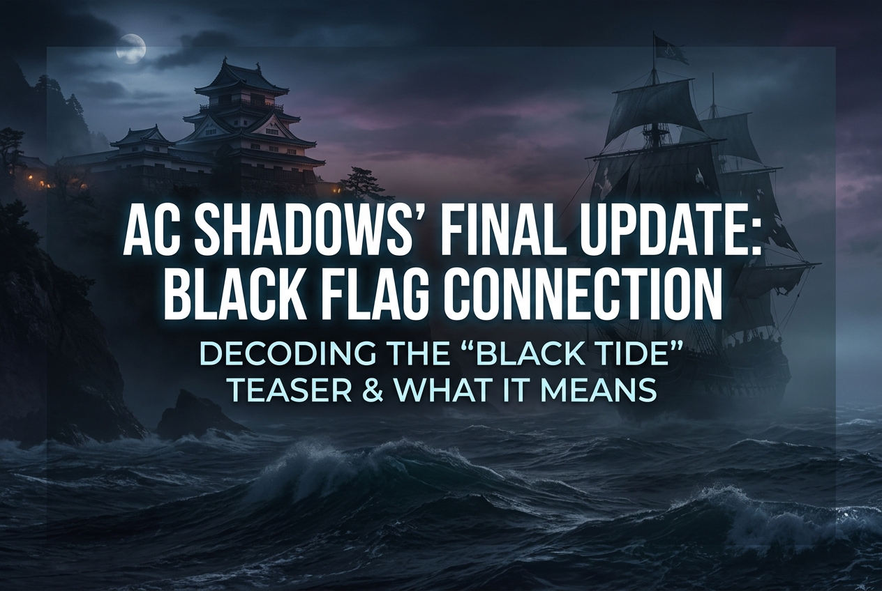Assassin’s Creed Shadows Gets Its Final Update: Here’s the Black Flag Resynced Connection
