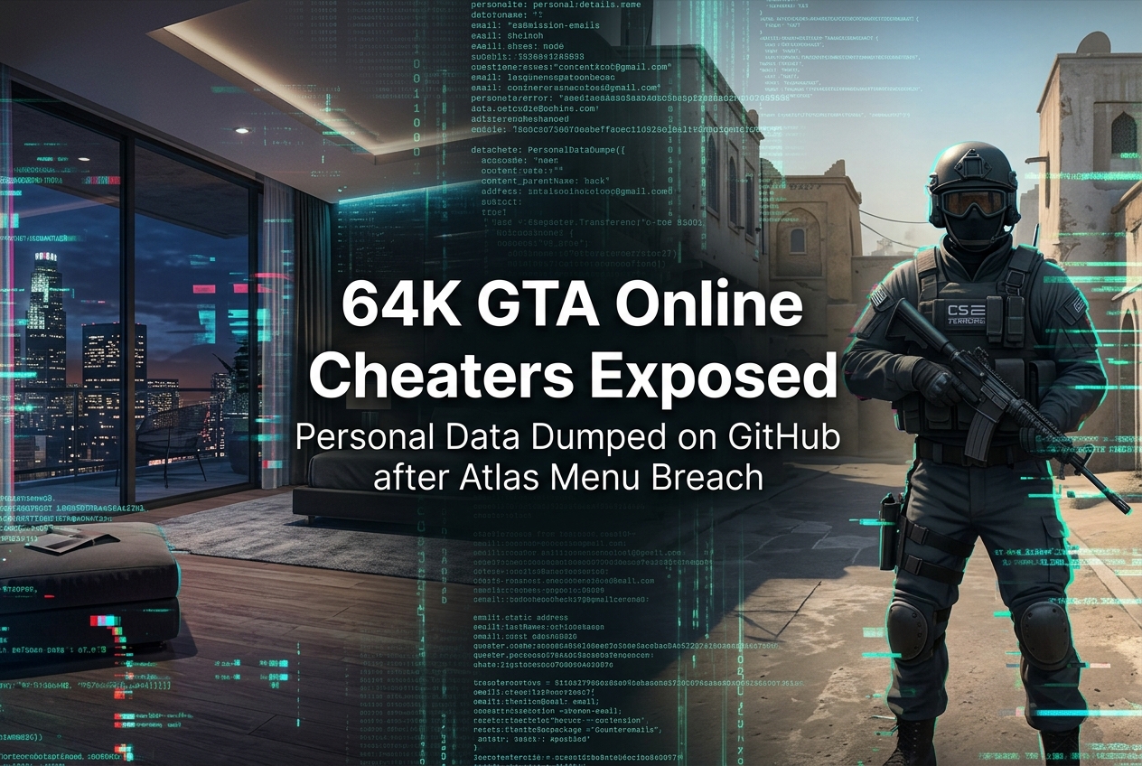 Atlas Menu Hacked: Personal Data of 64,000 GTA Online Cheaters Dumped Online