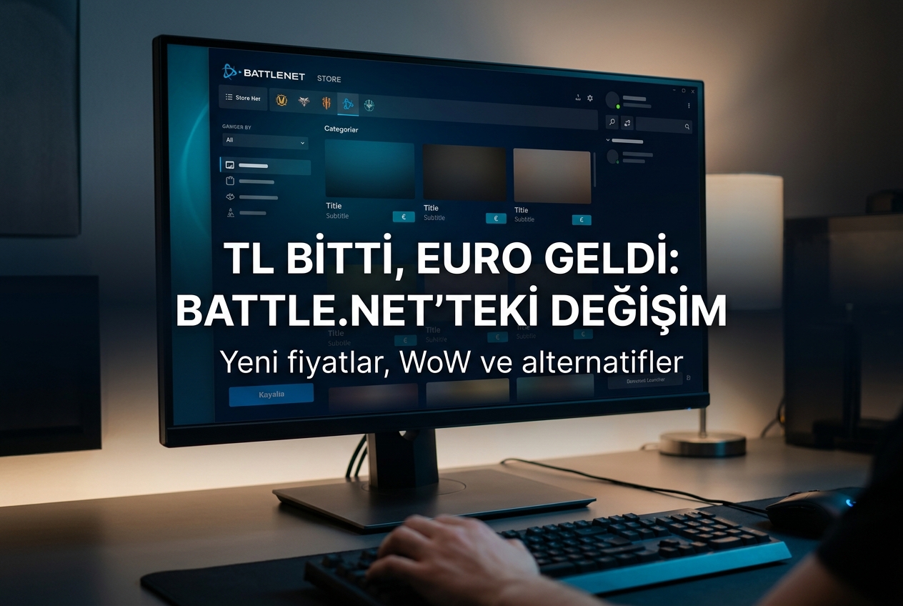 Battle.net’te TL Dönemi Bitti: Türkiye’de Euro Fiyatlandırma Ne Anlama Geliyor?