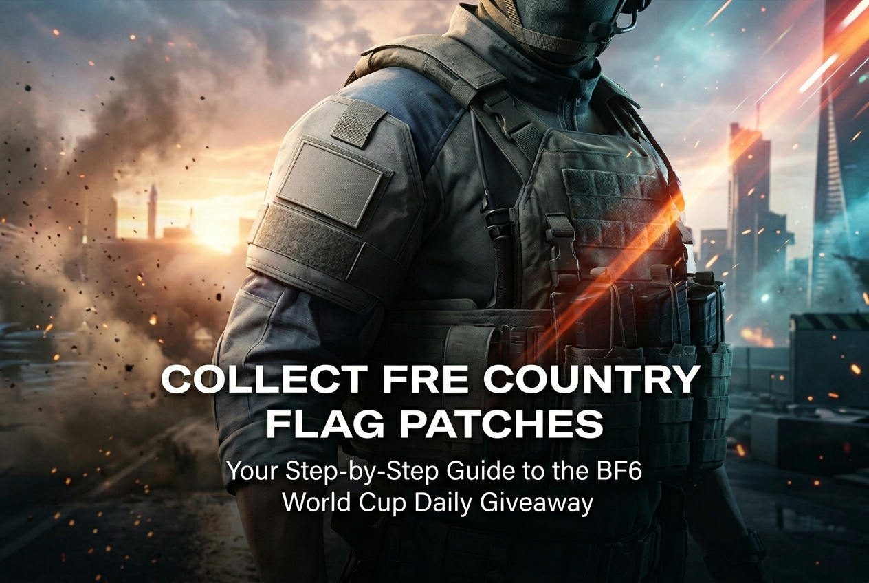 How to Claim Free Country Flag Patches in Battlefield 6 (World Cup 2026 Event)