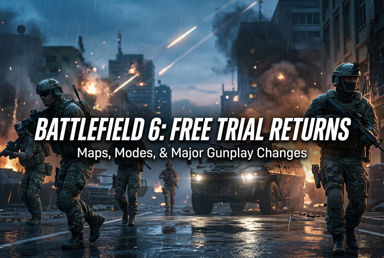 Battlefield 6 Goes Free Again: June 30 to July 6 Trial Dates, Maps, and Modes