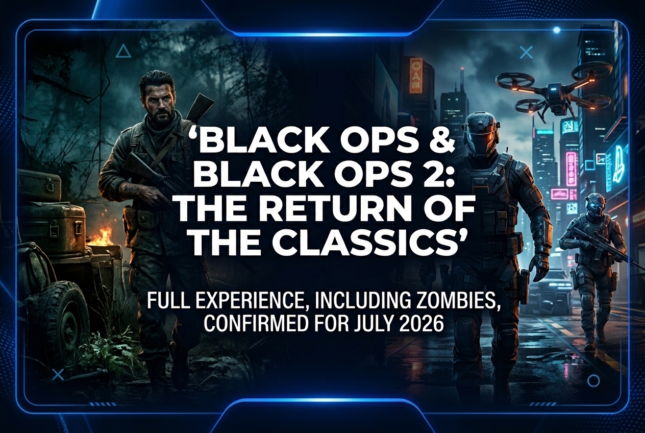 Call of Duty: Black Ops and Black Ops 2 Confirmed for PS4 and PS5 in July 2026