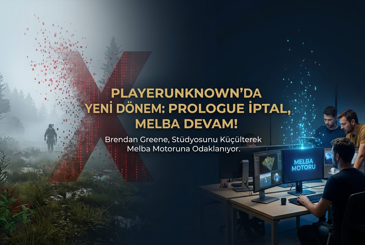 Brendan Greene Stüdyosunu Küçültüyor: Prologue: Go Wayback İptal, Melba Motoru Devam Ediyor