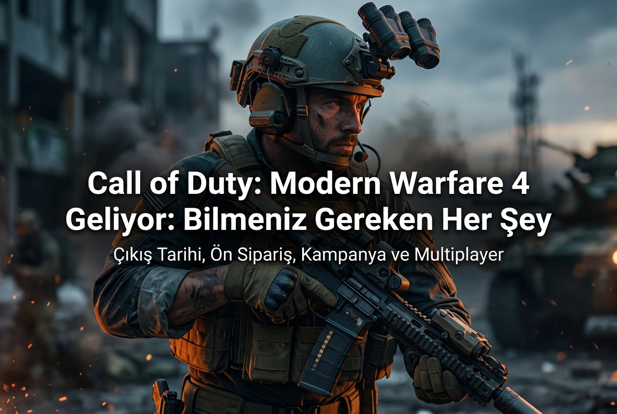 Call of Duty: Modern Warfare 4 Duyuruldu: Çıkış Tarihi, Ön Sipariş Detayları ve Tüm Bilinenler