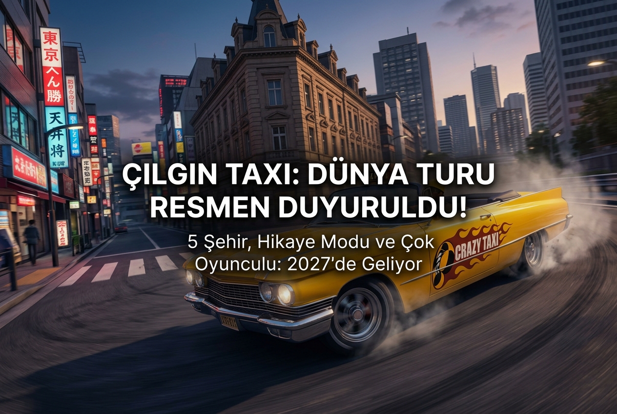 Crazy Taxi: World Tour Resmen Duyuruldu: 2027’de Beş Şehirde Çılgın Macera Başlıyor