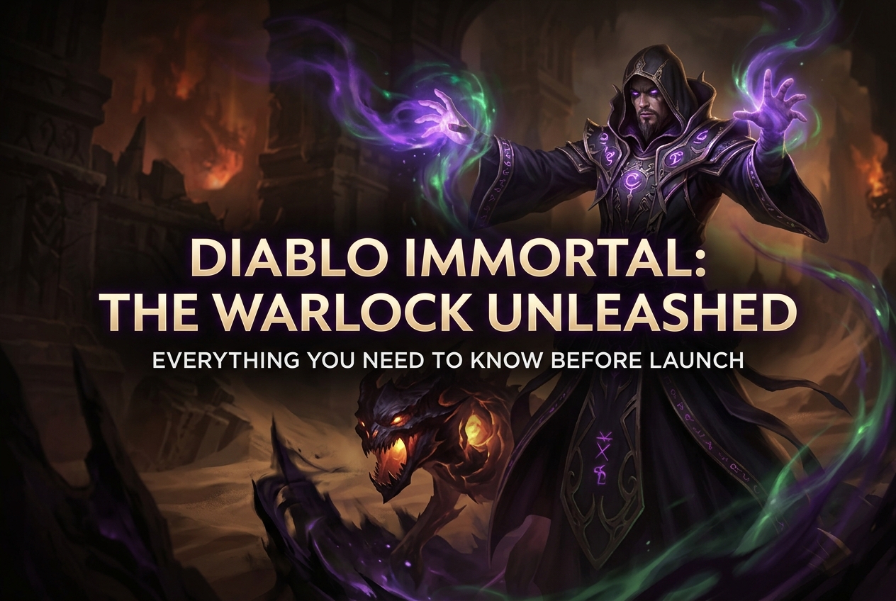 Diablo Immortal Warlock Class Arrives June 17 With Update 5.0: Everything You Need to Know