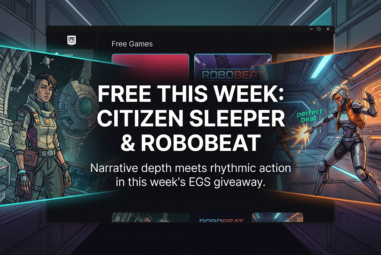 Epic Games Store Free Games This Week: Citizen Sleeper and ROBOBEAT (June 18-25, 2026)