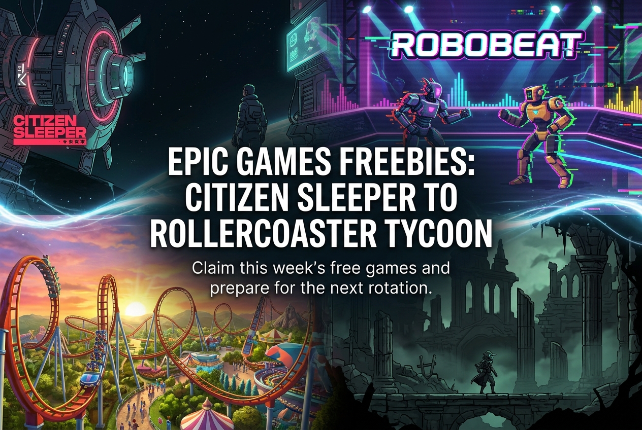 Epic Games Free Games This Week and Next: Citizen Sleeper, ROBOBEAT, RollerCoaster Tycoon 3, and Voidwrought