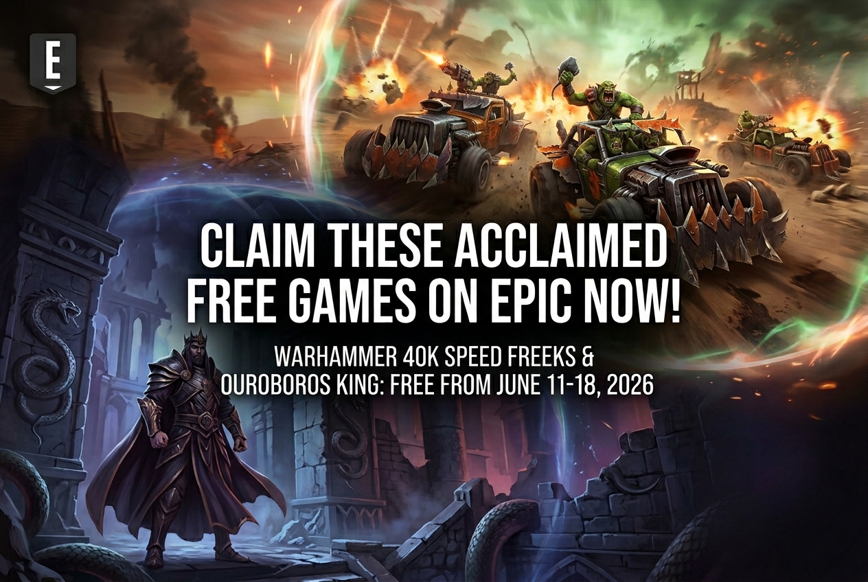 Epic Games Store Free Games This Week: Warhammer 40K Speed Freeks and The Ouroboros King