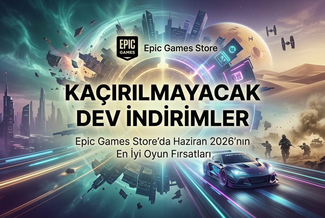 Epic Games'te Haziran 2026 Epic İndirimleri: %95'e Varan İndirimlerle Kaçırılmaması Gereken Oyunlar