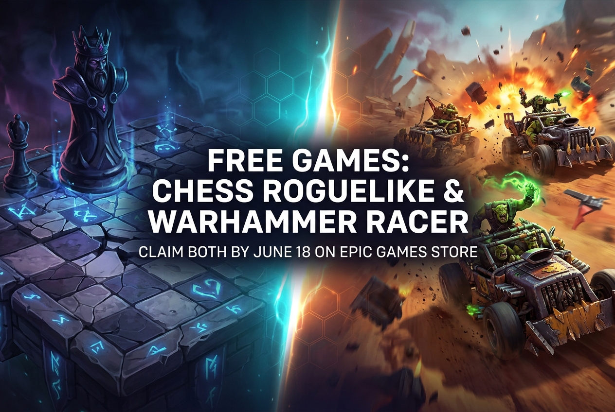 Epic Games Store Free Games This Week: The Ouroboros King and Warhammer 40K Speed Freeks