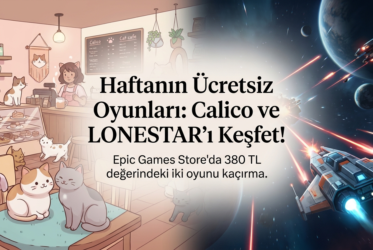 Epic Games’te Bu Hafta Ücretsiz: Calico ve LONESTAR Nasıl Oyunlar?