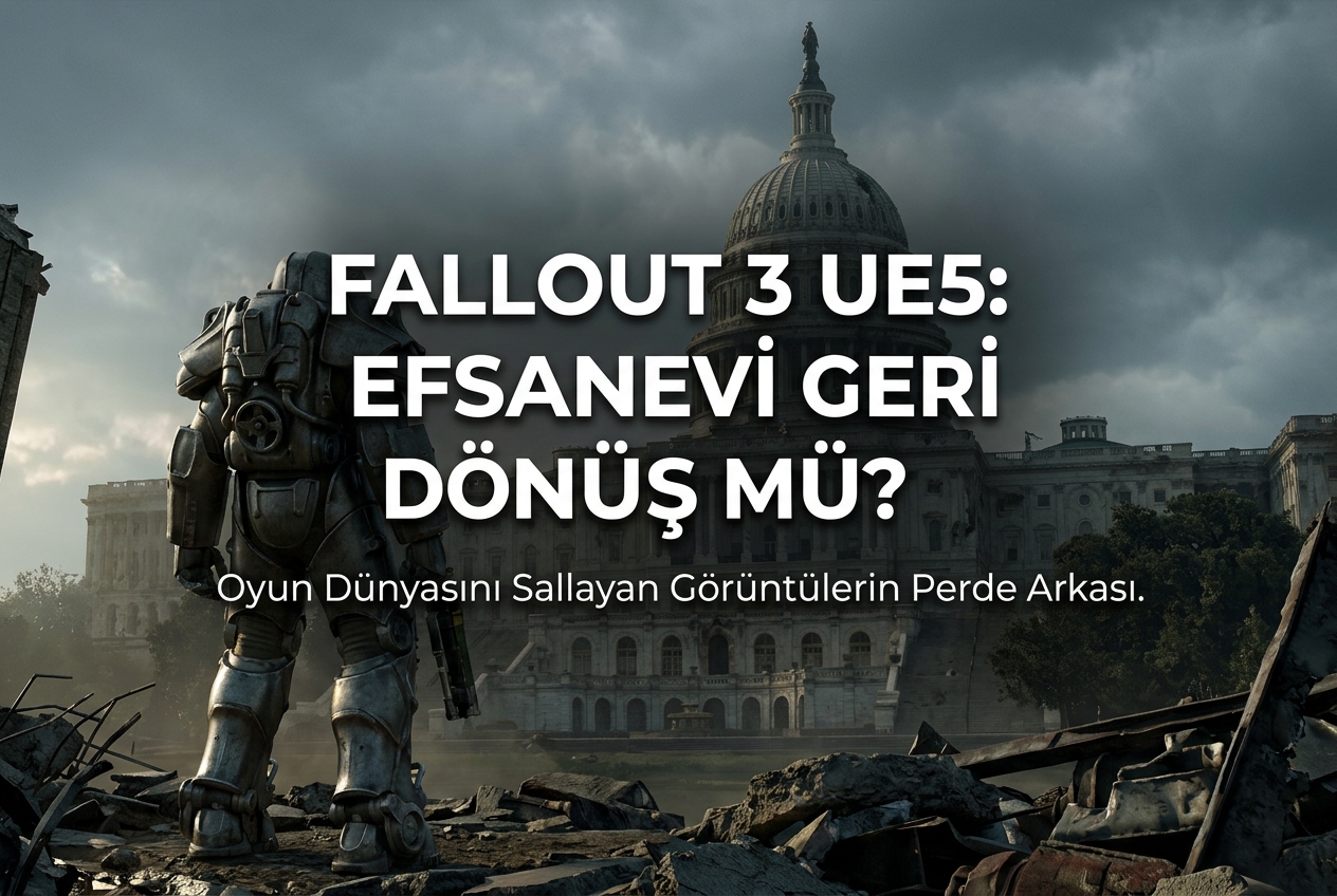 Fallout 3 Unreal Engine 5 Görüntüleri Neden Bu Kadar Ses Getirdi?