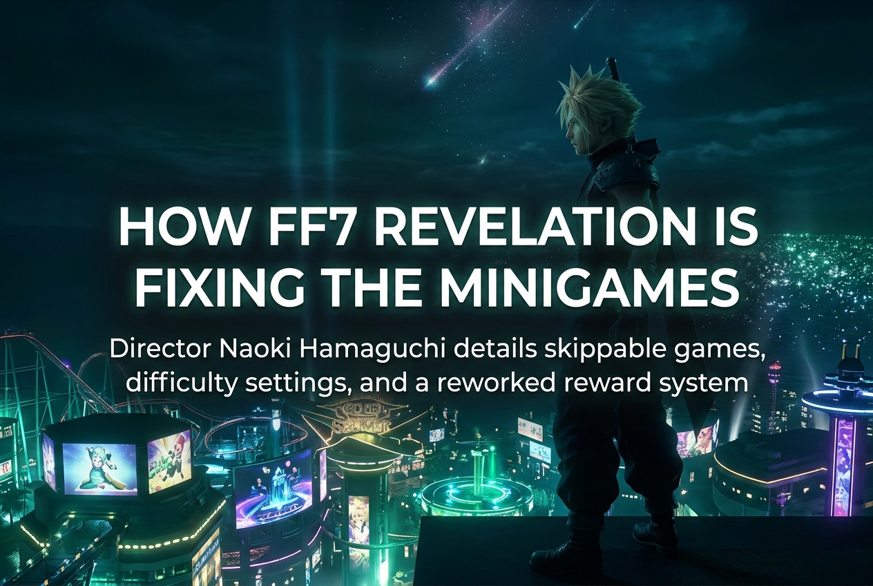 FF7 Revelation Won’t Cut Minigames, But Here’s What the Director Actually Changed