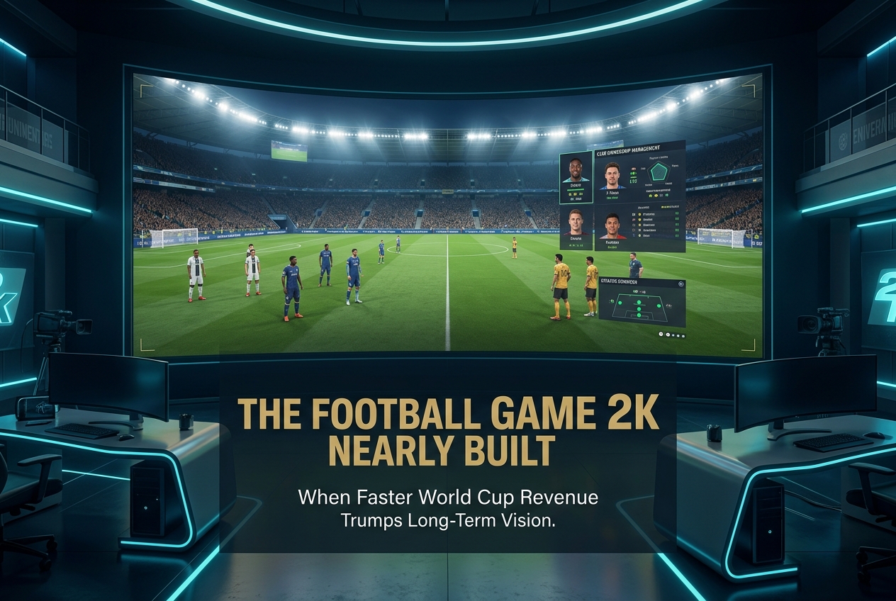 2K Games Nearly Built the New FIFA Football Game: Why the 10-Year Deal Collapsed