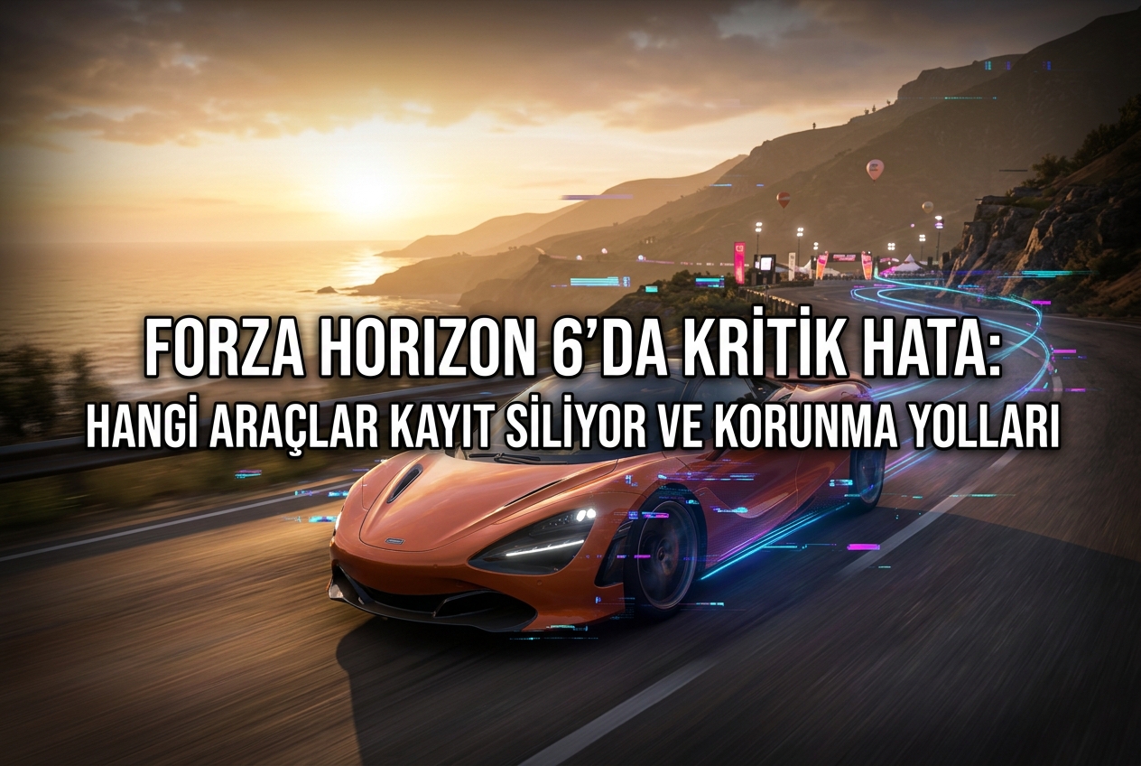 Forza Horizon 6 Kayıt Sorunu: Hangi Arabalar Dosyanızı Siliyor ve Nasıl Korunursunuz?